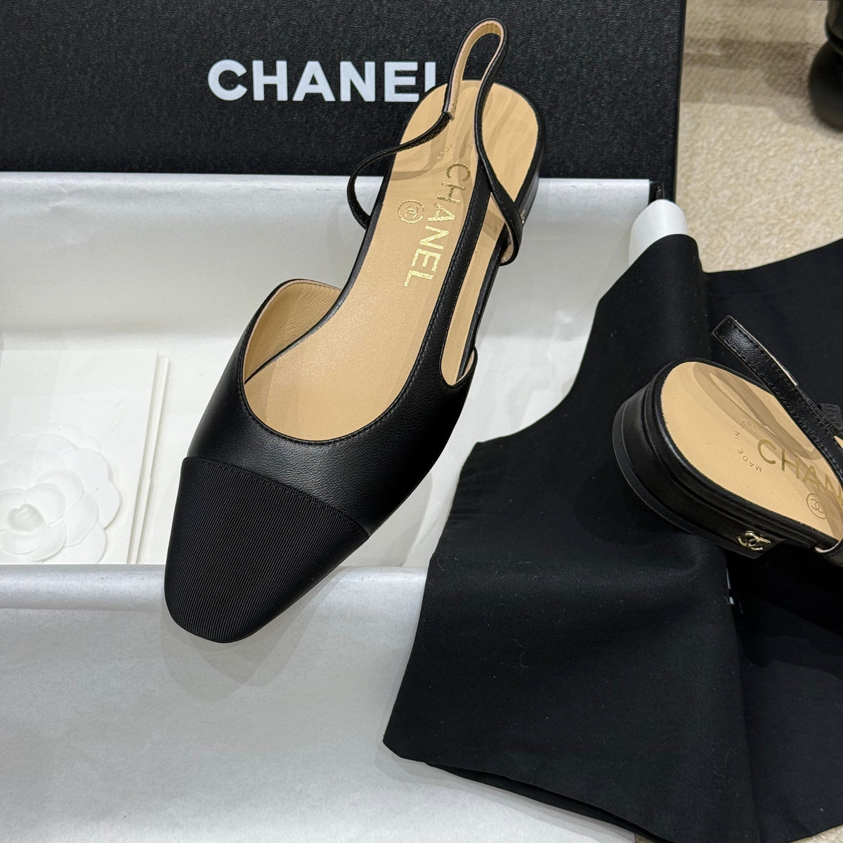 Chanel Shoes- Chanel Slingback Pumps Luxury Lifestyle Designer Footwear