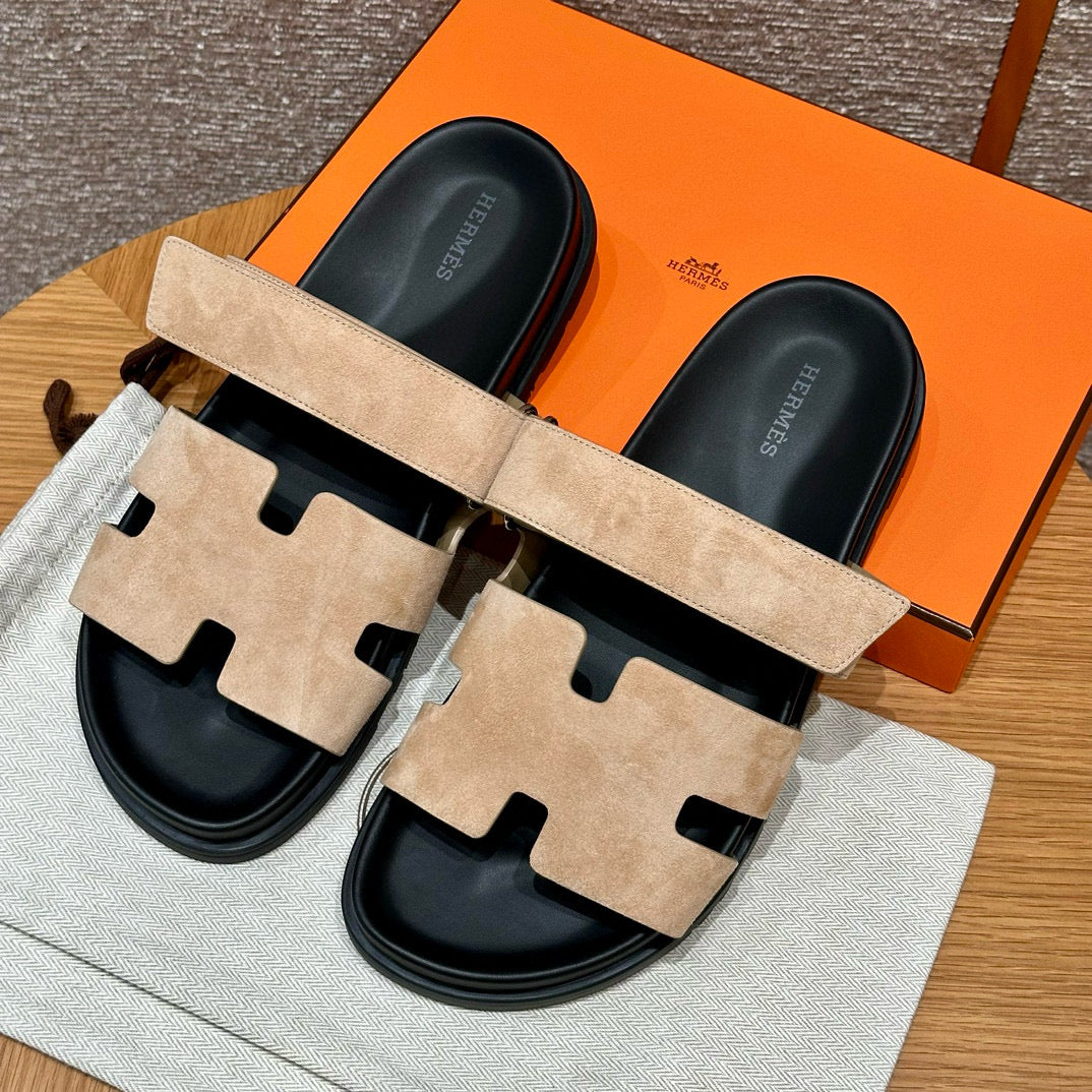 Shoes- Herm Chypre Sandal Premium Designer Casual Shoes