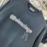 Balenciaga t-shirt front view designer style
