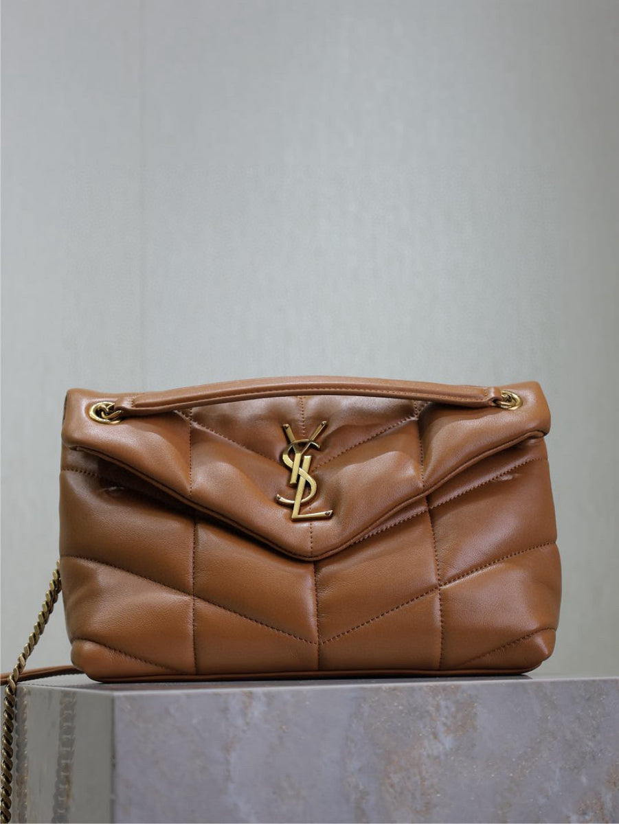 Saint Laurent Bags- Saint Laurent Loulou Puffer Small Bag Luxury Designer Leather Handbag