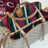 Gucci Emblem Small Tote Bag detail shot – designer craftsmanship and quality