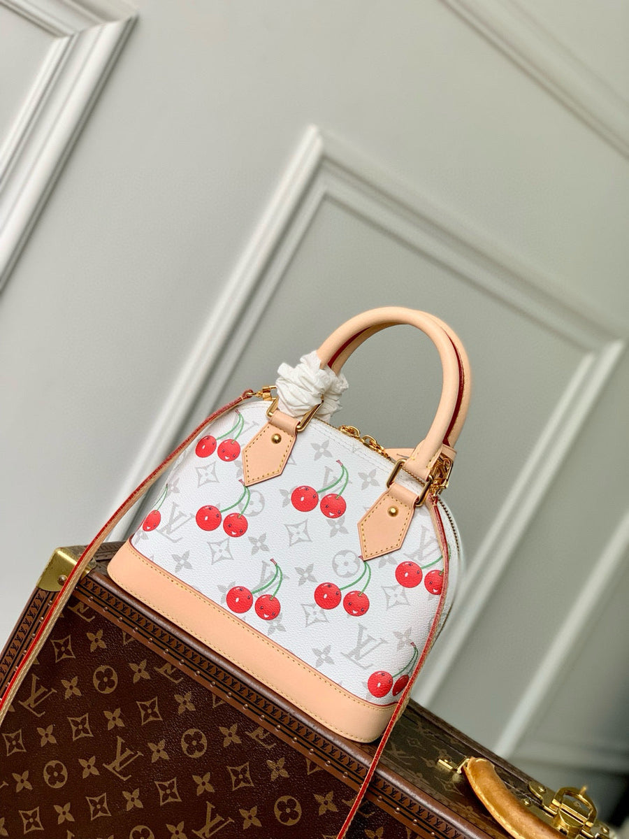 Louis Vuitton Bags- Louis Vuitton Lou x Murakami Alma Bb Bag Elegant Everyday Designer Handbag