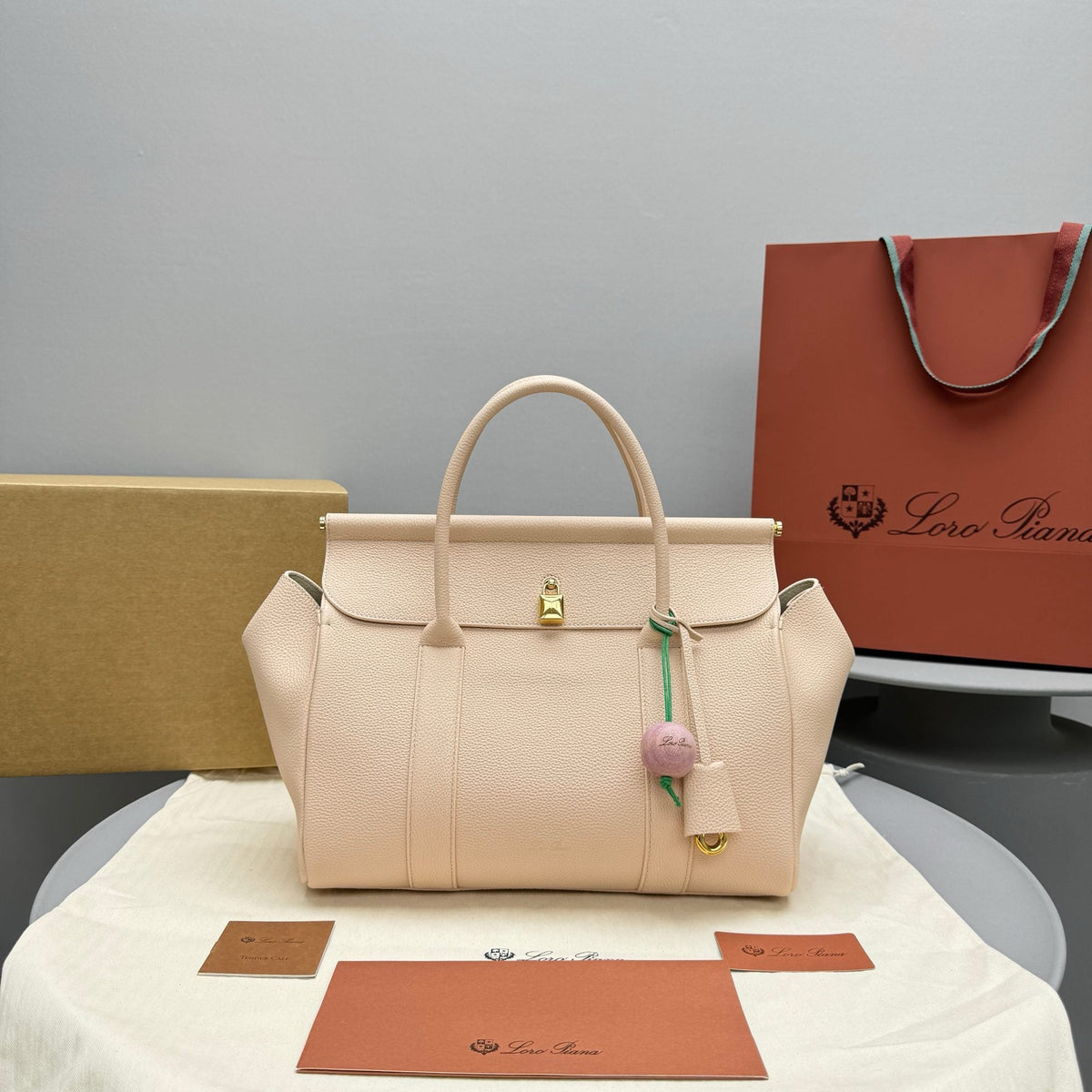 Bags- Loro P Loom Bag L32 Elegant Everyday Designer Handbag