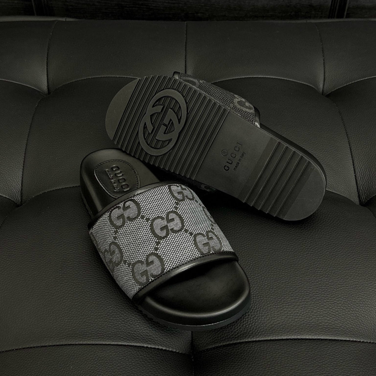 Gucci Shoes- Gucci Slides Premium Designer Casual Shoes