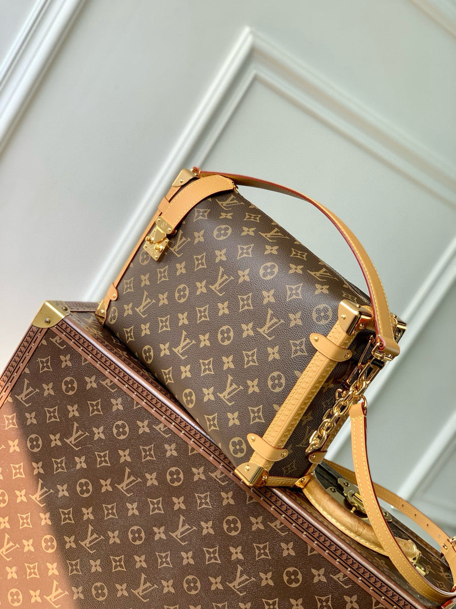 Louis Vuitton Bags- Louis Vuitton Lou Side Trunk Gm Bag Elegant Everyday Designer Handbag