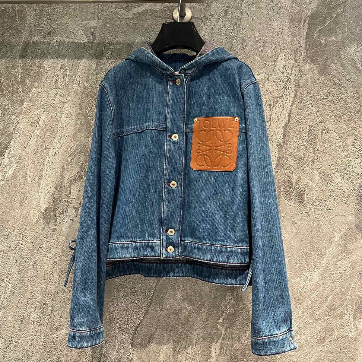 Jackets- Loew Denim Jacket Luxury Designer Outerwear Jacket