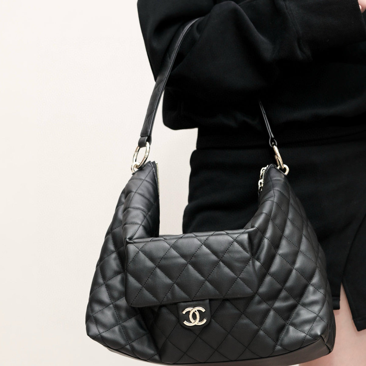 Chanel 23B Maxi Hobo Bag – luxury designer bag at Velouxe