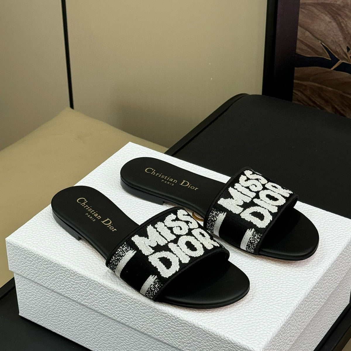 Dior Shoes- Dior Dway Slides Luxury Lifestyle Designer Footwear