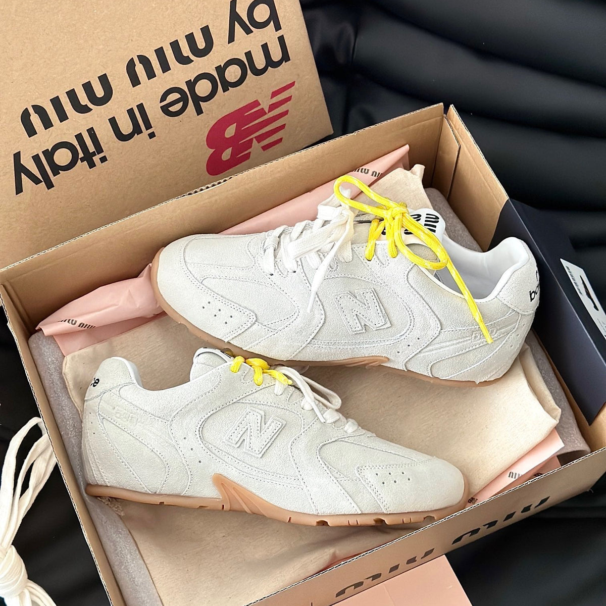 New Balance Shoes- New Balance Miu M x New Balance Trainers Luxury Lifestyle Designer Footwear
