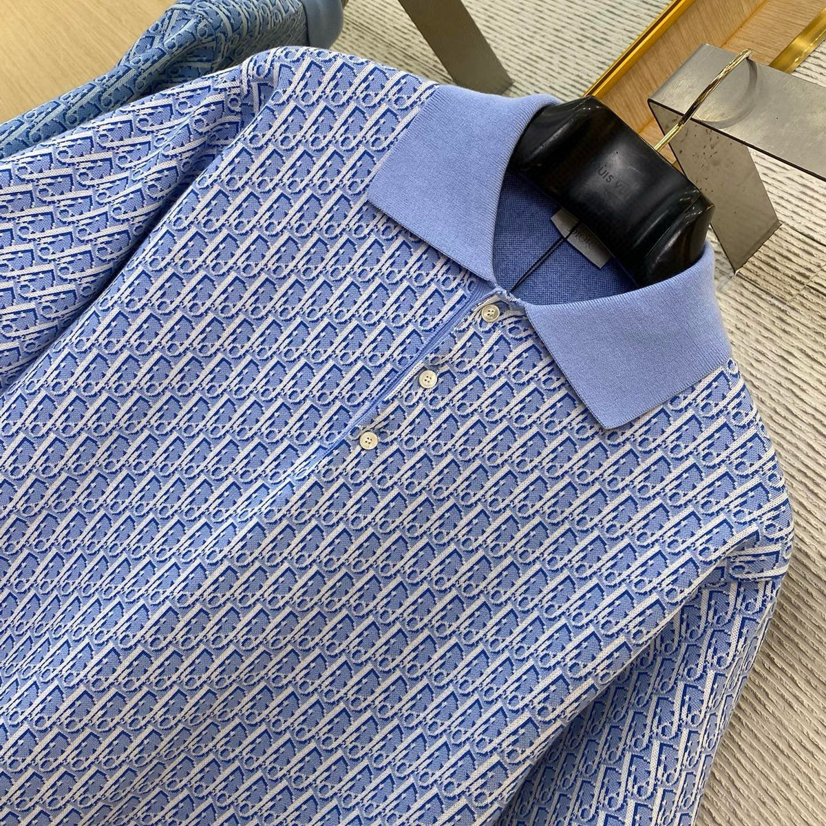 Dior Polo Shirts- Dior Polo Shirt Classic Designer Cotton Polo Shirt