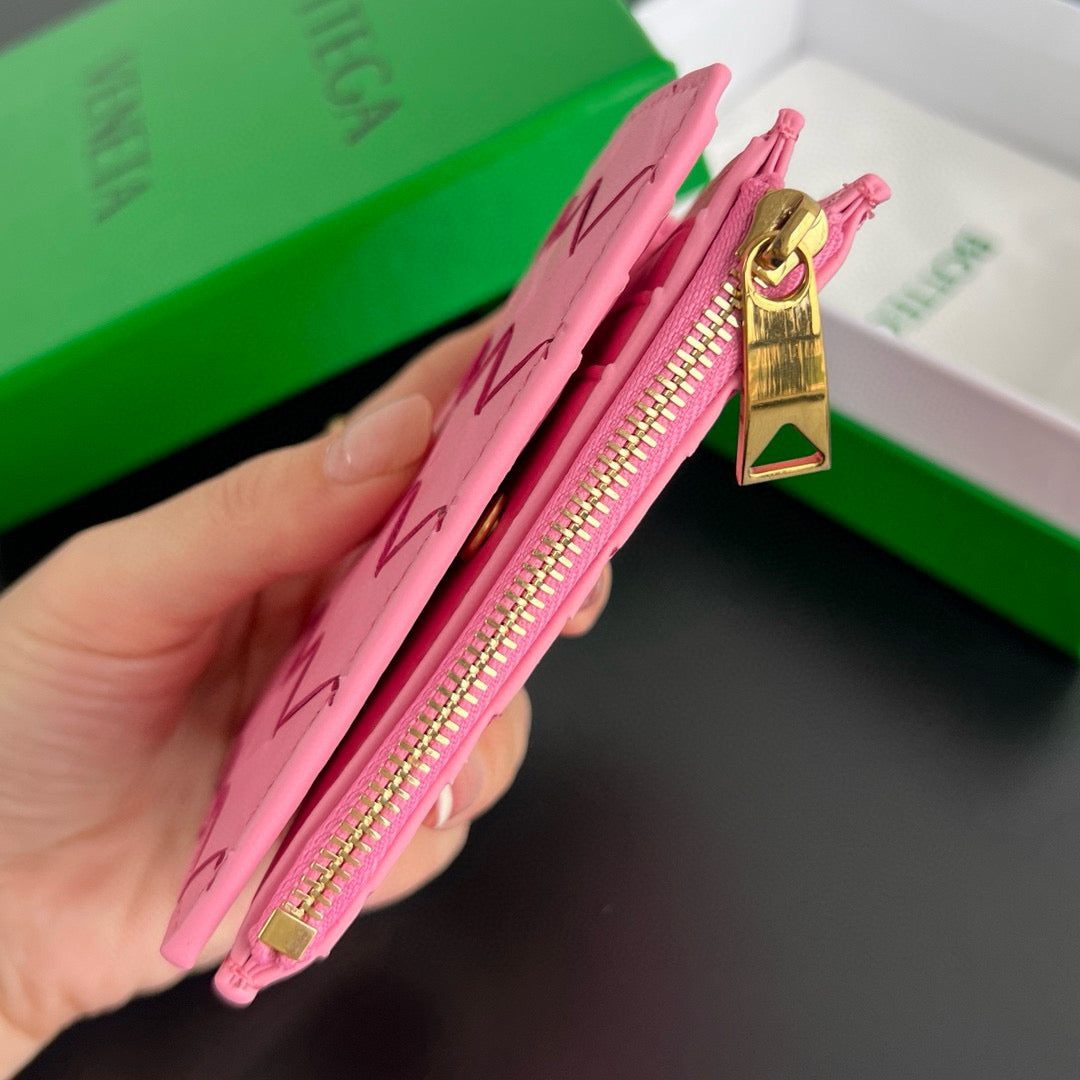 Bottega Veneta Wallets- Bottega Veneta Intrecciato Small Bi-fold Wallet Compact Luxury Card Wallet