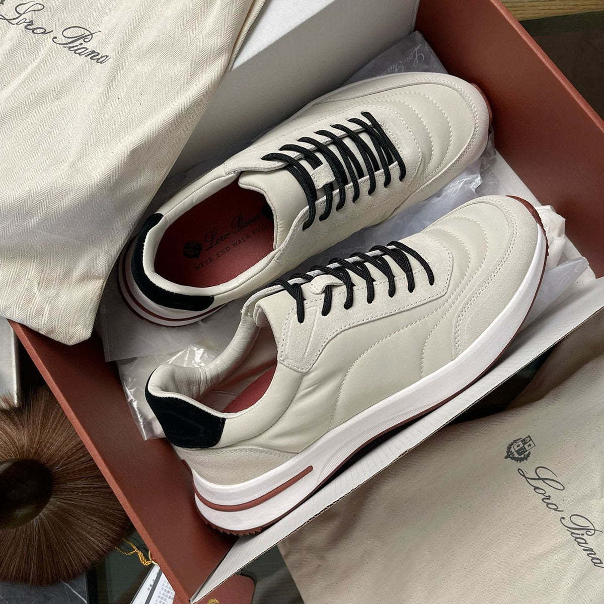 Shoes- Loro P Weekend Walk Trainers Luxury Lifestyle Designer Footwear