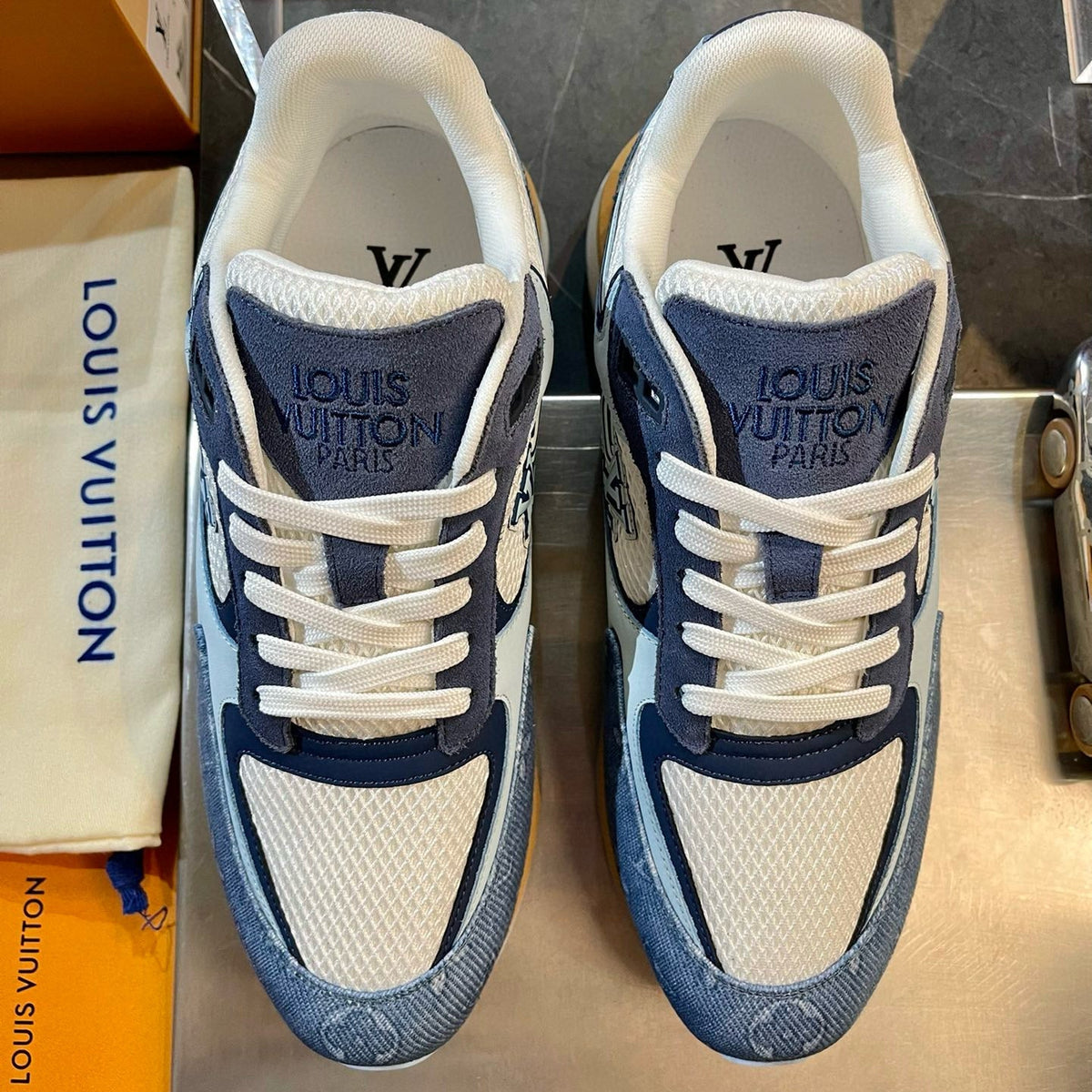 Louis Vuitton Shoes- Louis Vuitton Lou Trainers Comfortable Everyday Designer Shoes
