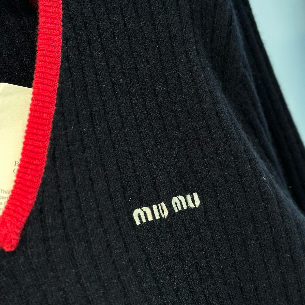 Sweaters- Miu M Sweater Luxury Designer Knit Sweater