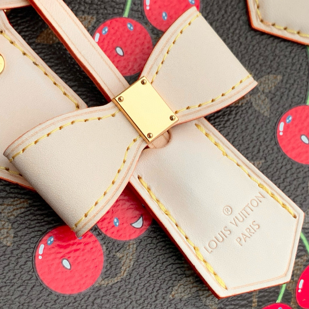 Louis Vuitton Bags- Louis Vuitton Lou x Murakami Speedy 20 Bag Elegant Everyday Designer Handbag