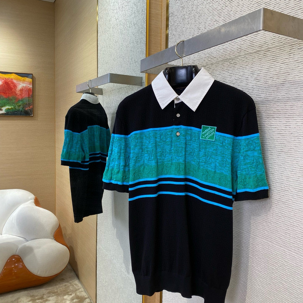 Louis Vuitton Polo Shirts- Louis Vuitton Lou Polo Shirt Premium Everyday Polo Shirt