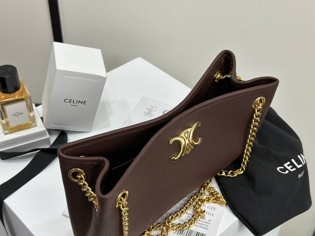 Bags- Cel Medium Newspaper Bag Elegant Everyday Designer Handbag