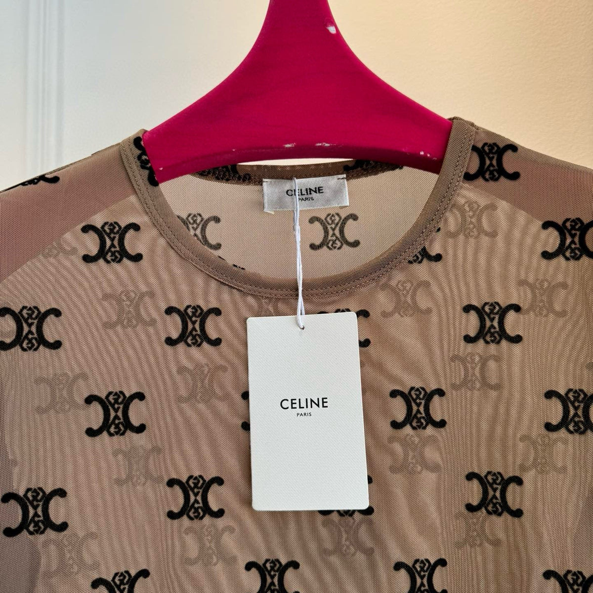Interior view of Celine Bodysuit with organised compartments