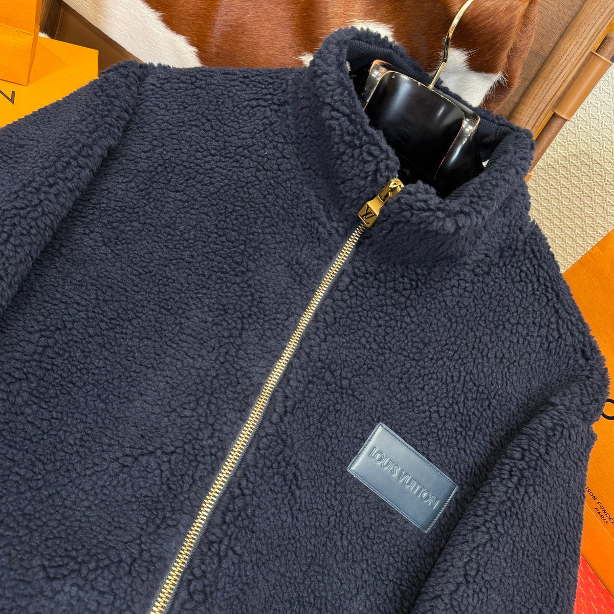 Louis Vuitton Jackets? Louis Vuitton Lou Zip Fleece Jacket Premium Casual Designer Jacket