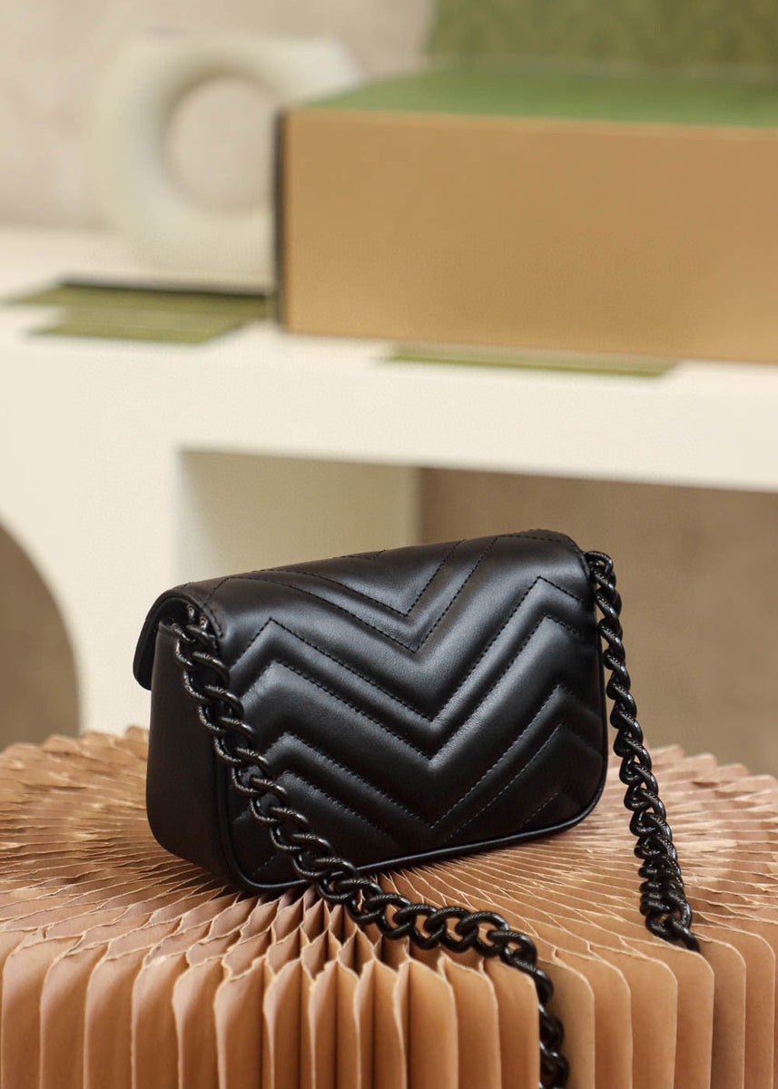 Gucci Bags- Gucci Marmont Super Mini Bag Premium Designer Shoulder Bag