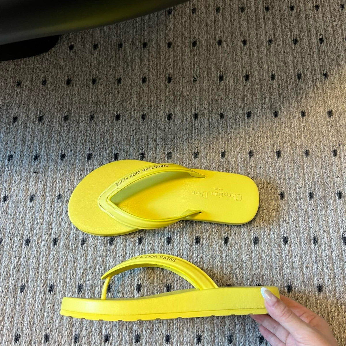 Dior Shoes- Dior Thong Sandal Premium Designer Casual Shoes