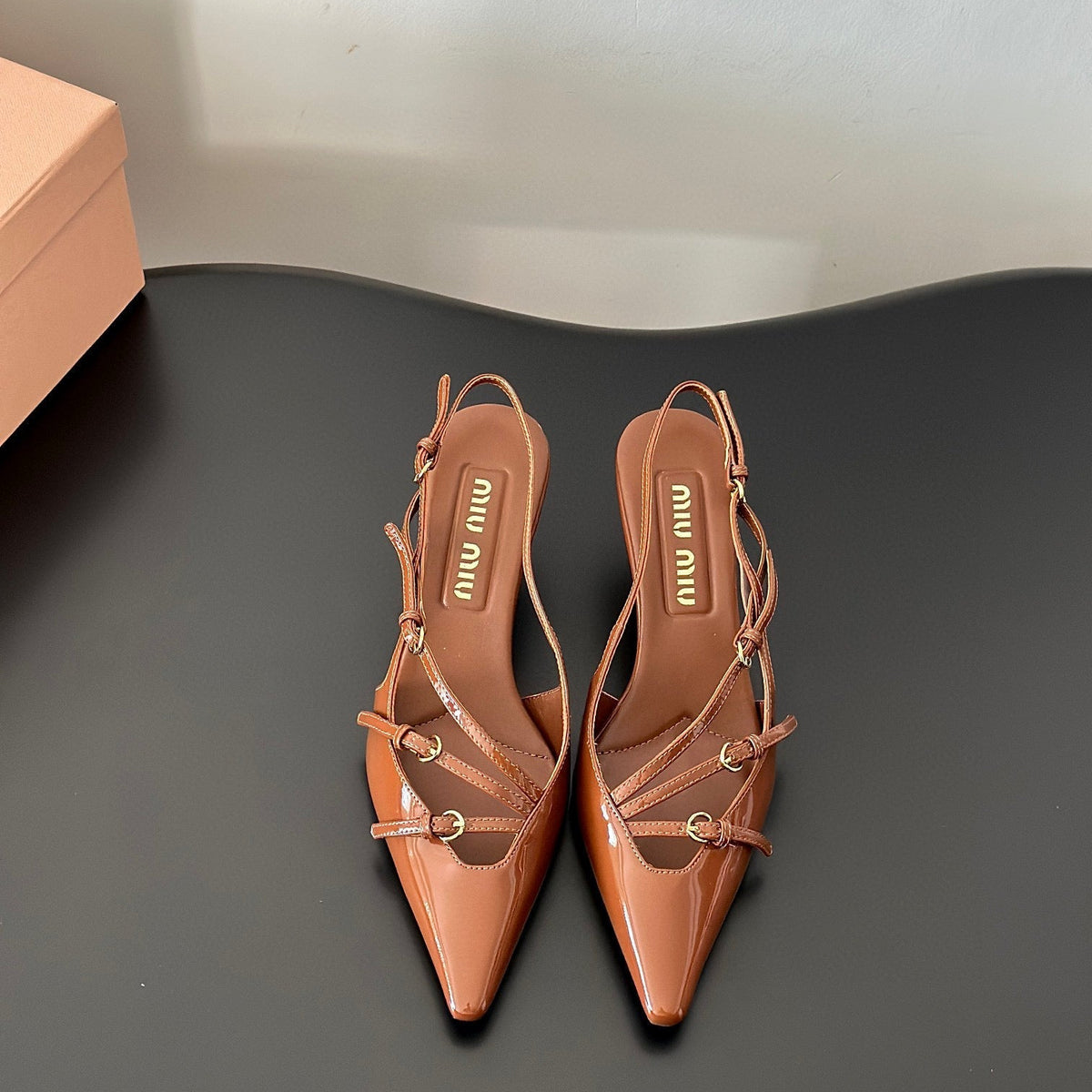 Shoes- Miu M Heels Luxury Lifestyle Designer Footwear