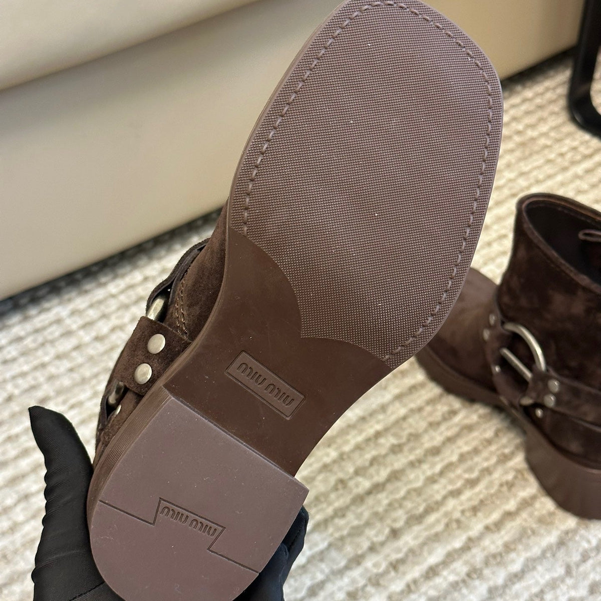 Shoes? Miu M Boots Premium Designer Casual Shoes