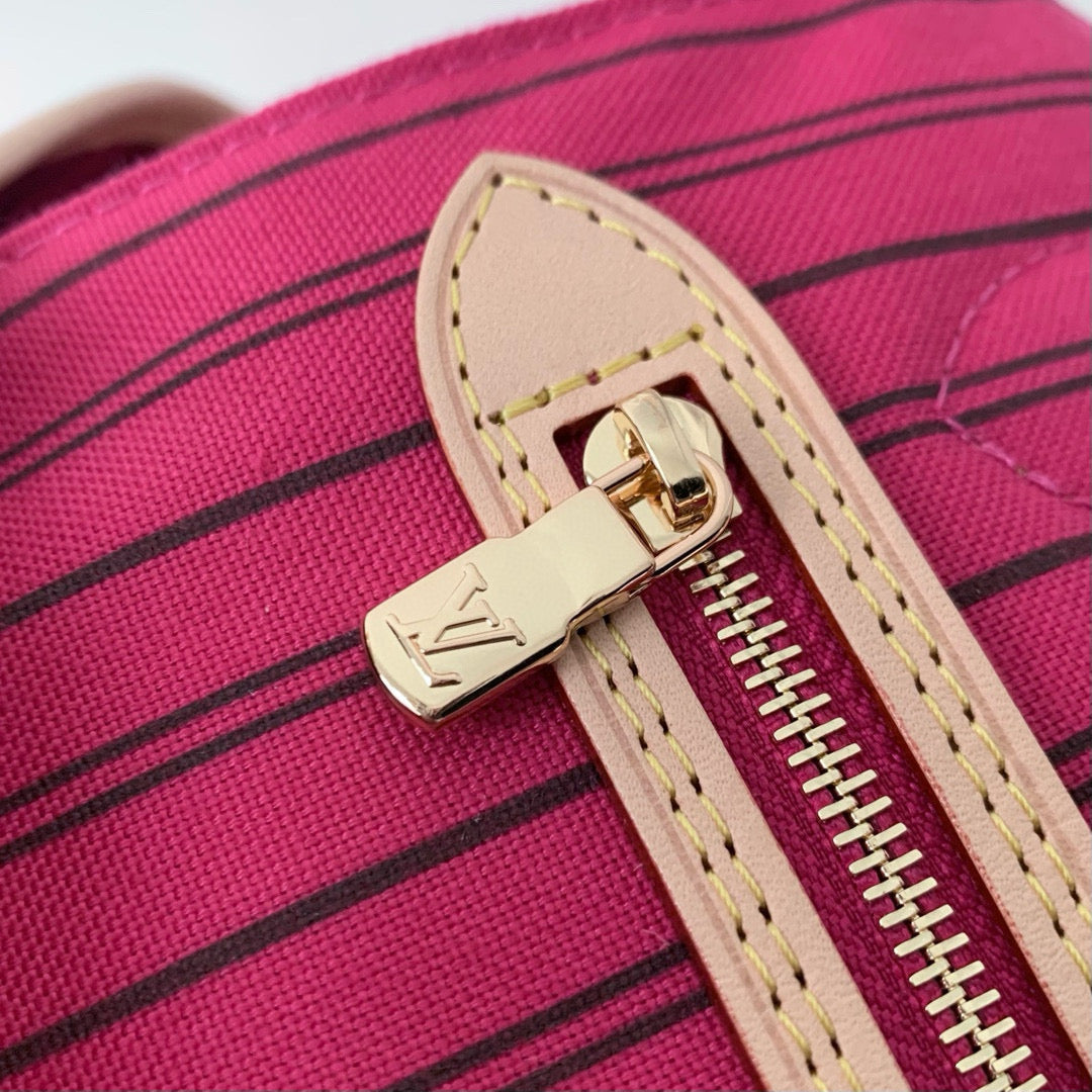 Louis Vuitton Bags- Louis Vuitton Lou Neverfull Inside Out Mm Tote Bag Elegant Everyday Designer Handbag