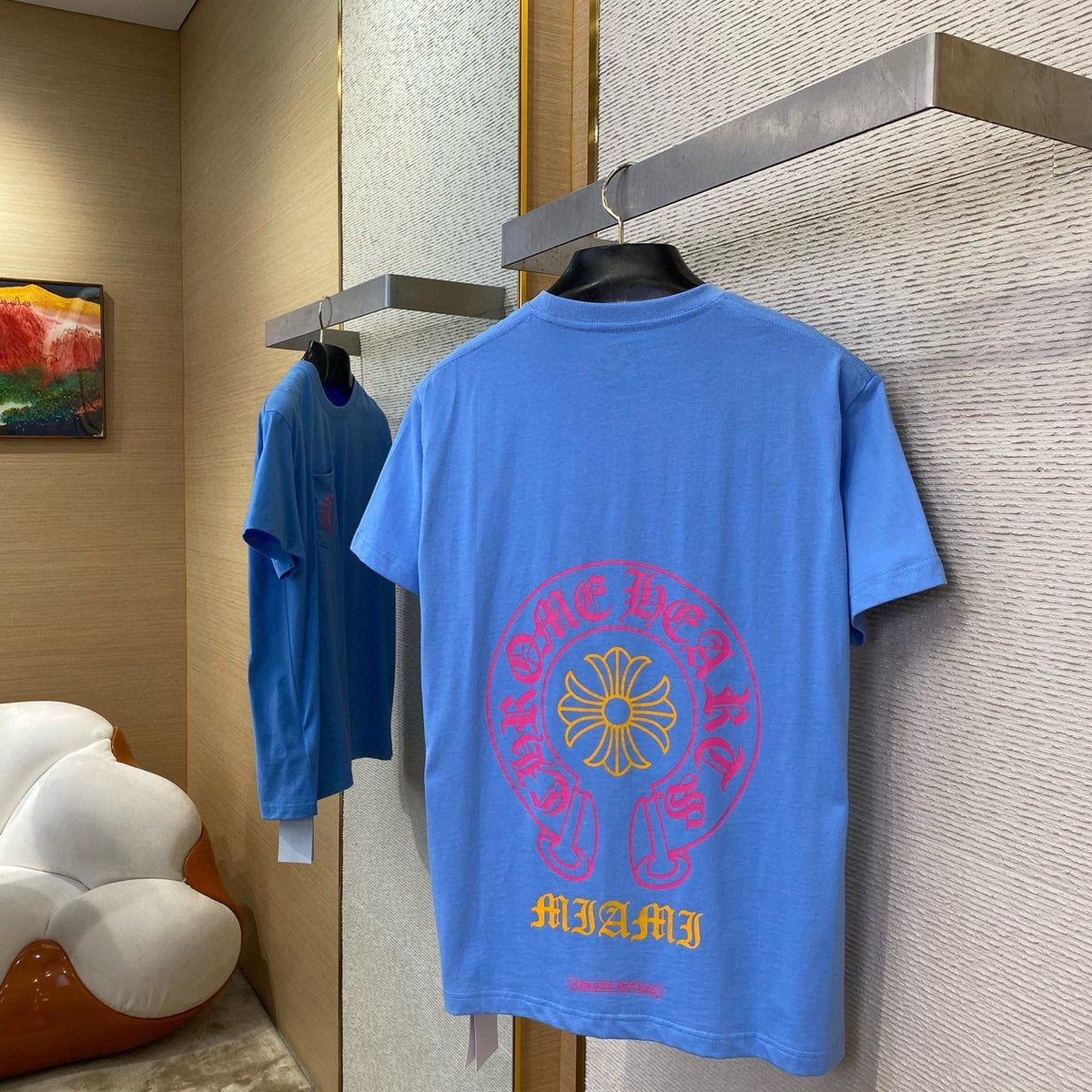 T-Shirts- Chrome T-shirt Casual Everyday Designer Tee