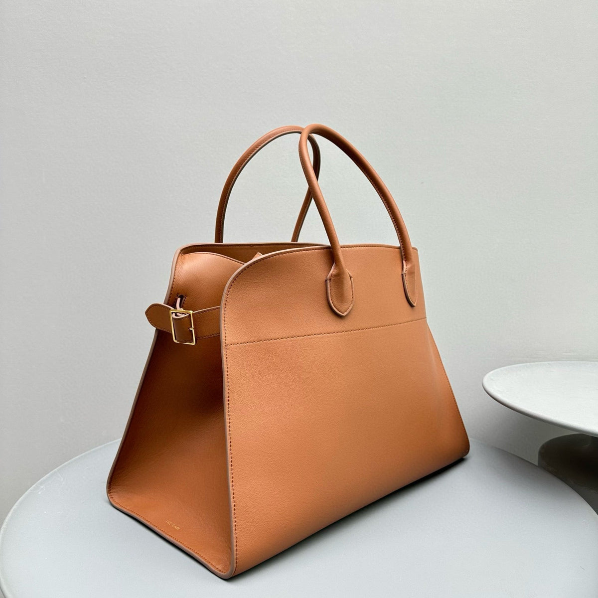 The Row Bags- The Row Margaux 17 Bag Luxury Designer Leather Handbag