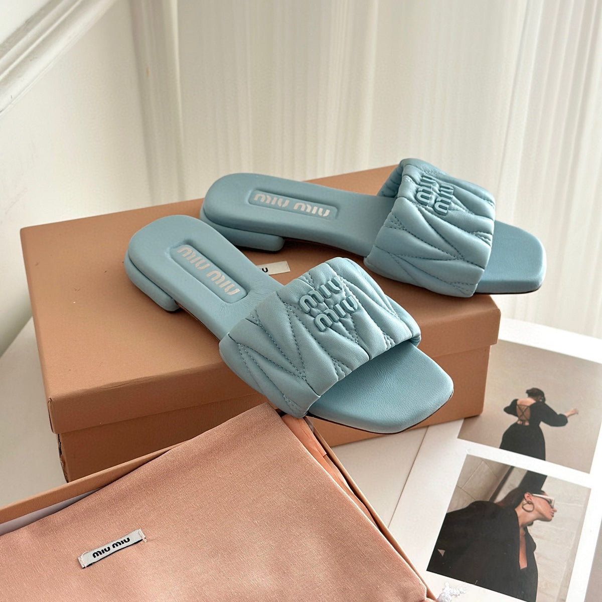 Shoes- Miu M Sandals Comfortable Everyday Designer Shoes