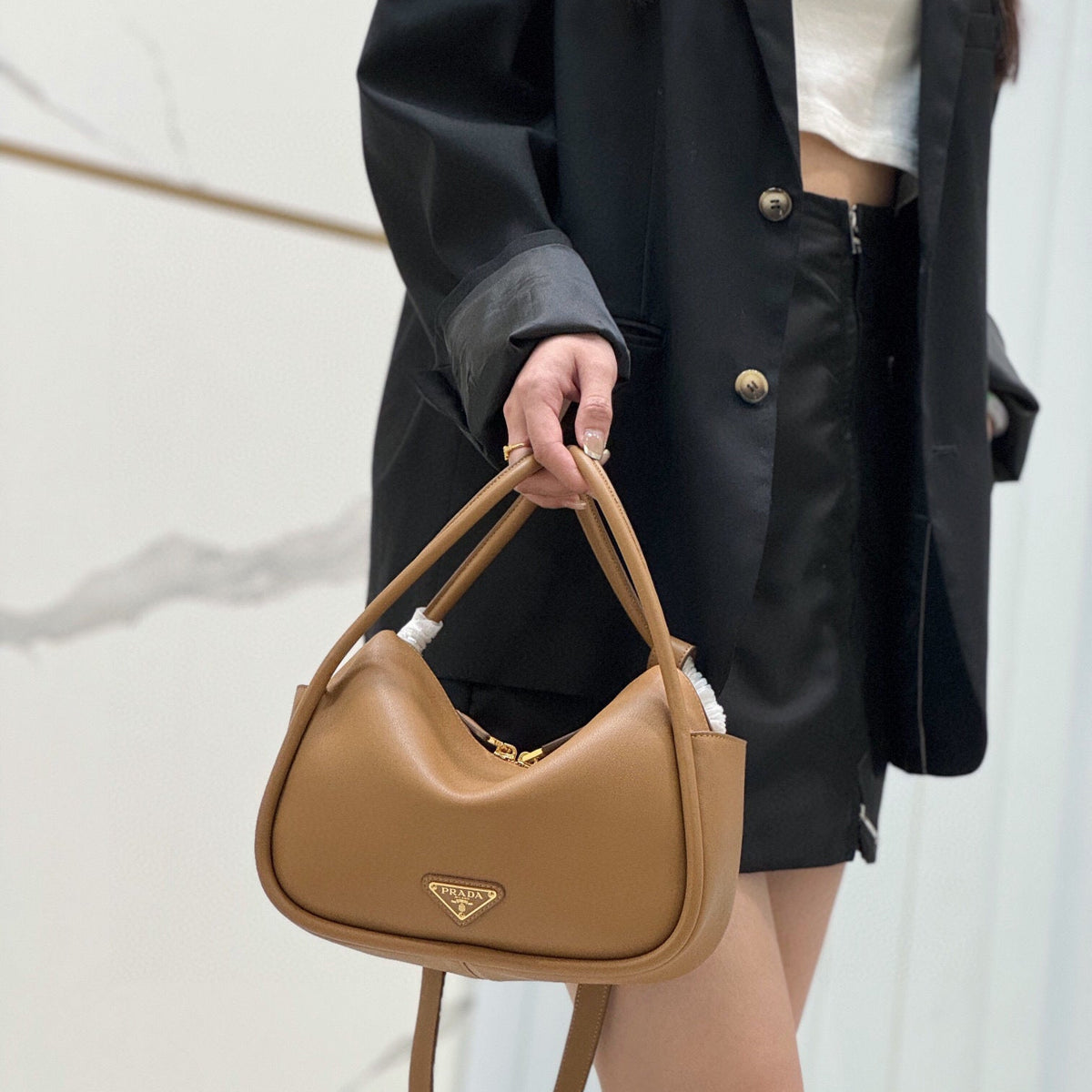 Bags- Pd Leather Handbag Luxury Designer Leather Handbag