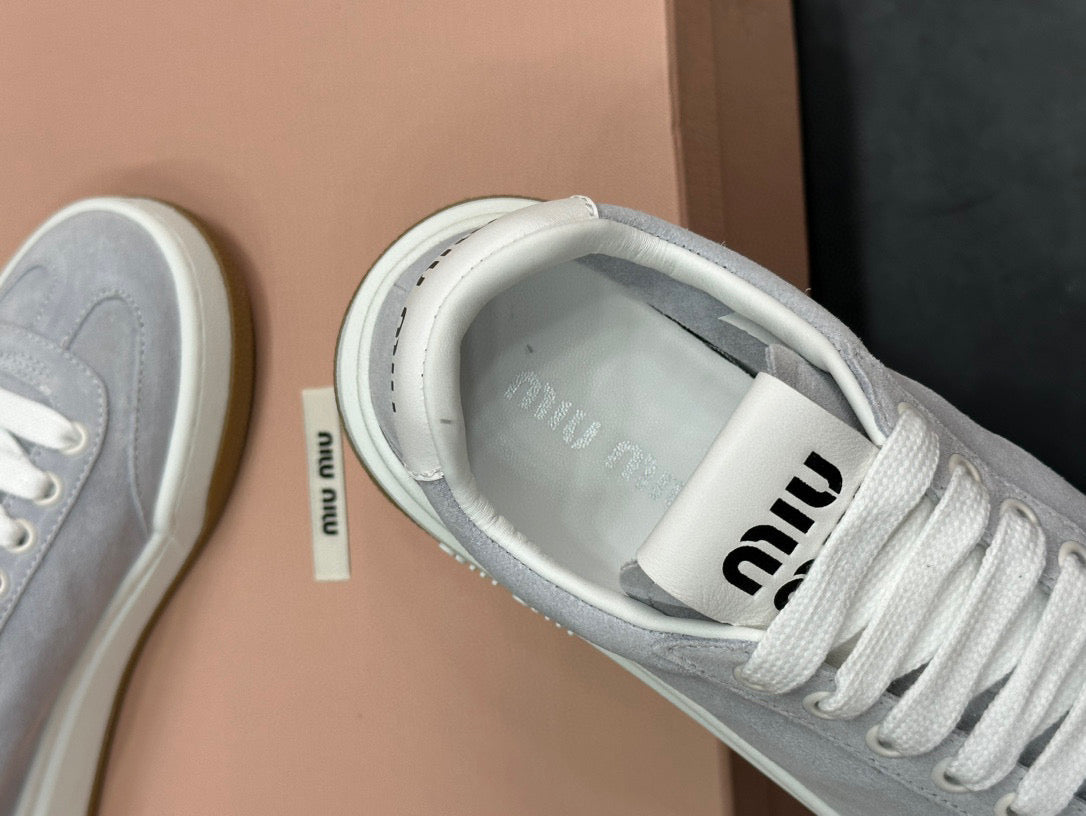 Shoes- Miu M Trainers Comfortable Everyday Designer Shoes