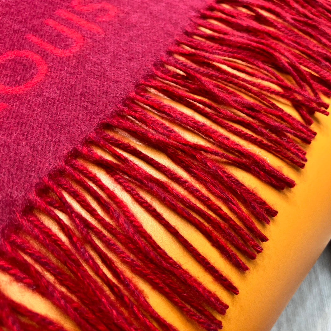 Louis Vuitton Scarves- Louis Vuitton Lou Scarf Luxury Designer Silk Scarf