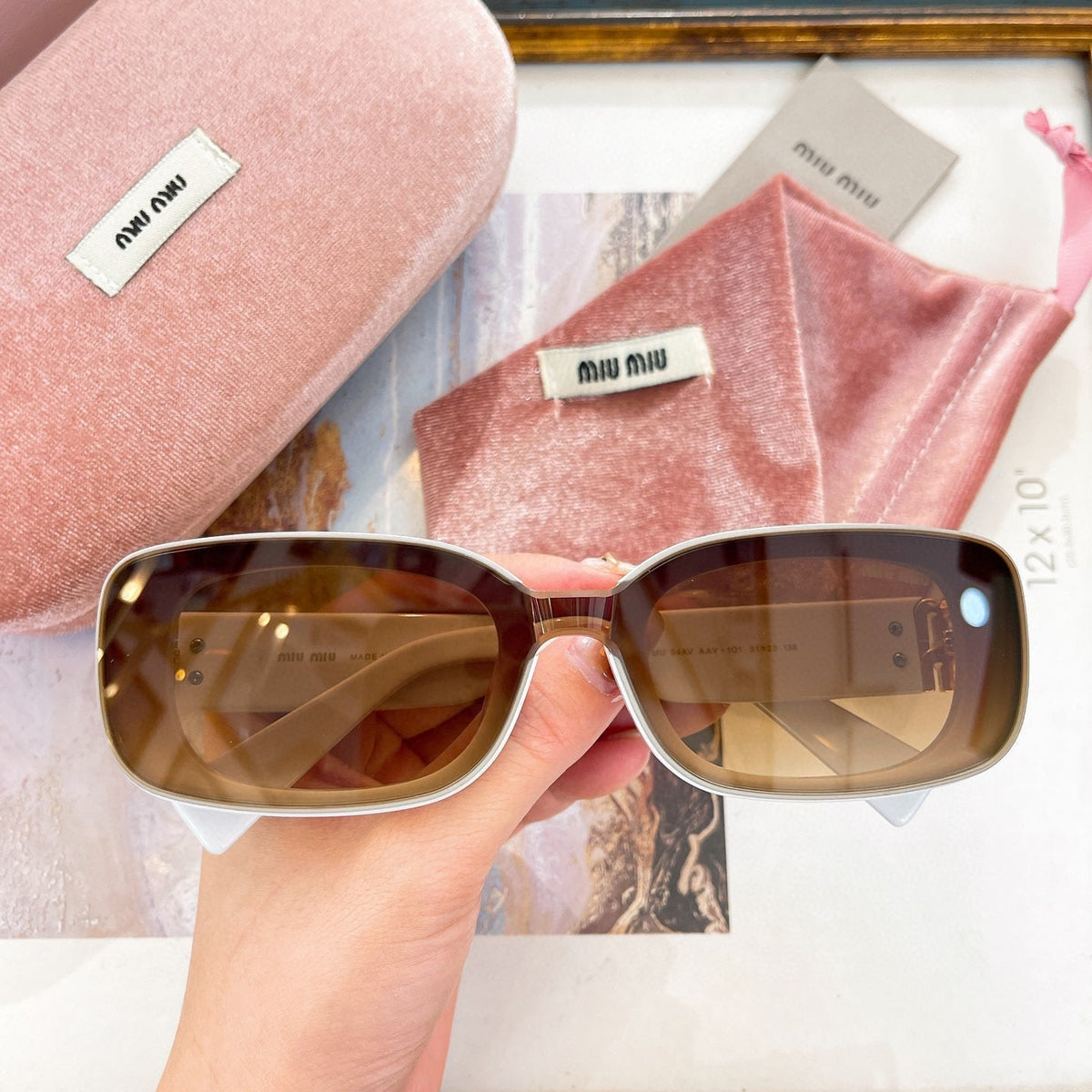 Sunglasses- Miu M Sunglasses Luxury Designer UV Sunglasses