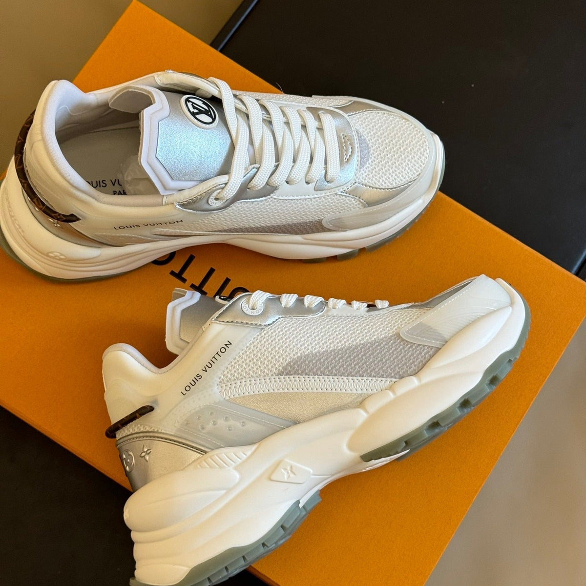 Louis Vuitton Shoes- Louis Vuitton Lou Run 55 Trainers Comfortable Everyday Designer Shoes