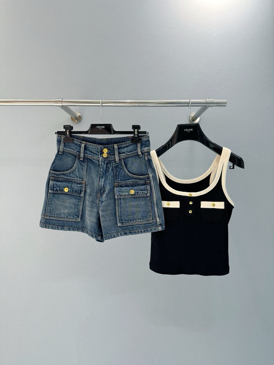 Shorts- Cel Shorts Premium Designer Casual Shorts