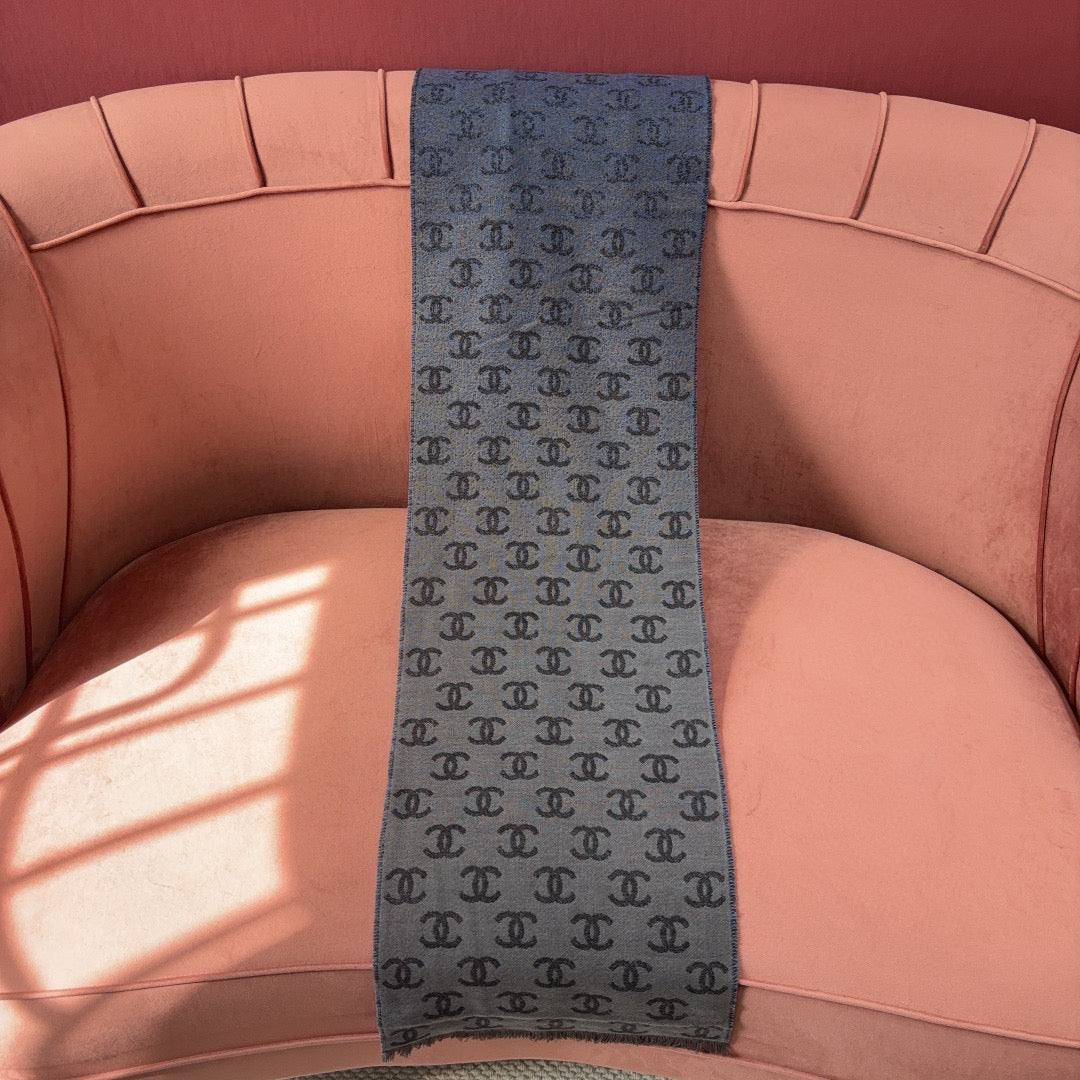 Chanel Scarves- Chanel Scarf Luxury Designer Silk Scarf