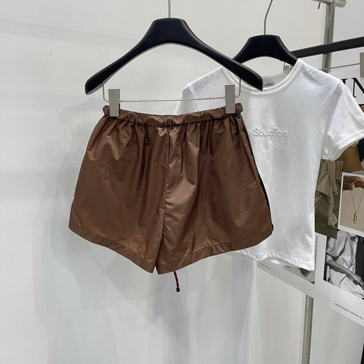 Shorts- Miu M Shorts Everyday Lightweight Designer Shorts