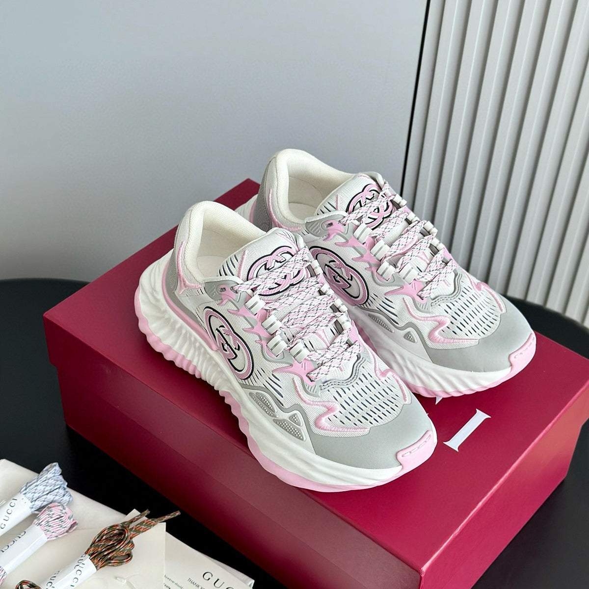 Gucci Shoes- Gucci Ripple Trainers Luxury Lifestyle Designer Footwear