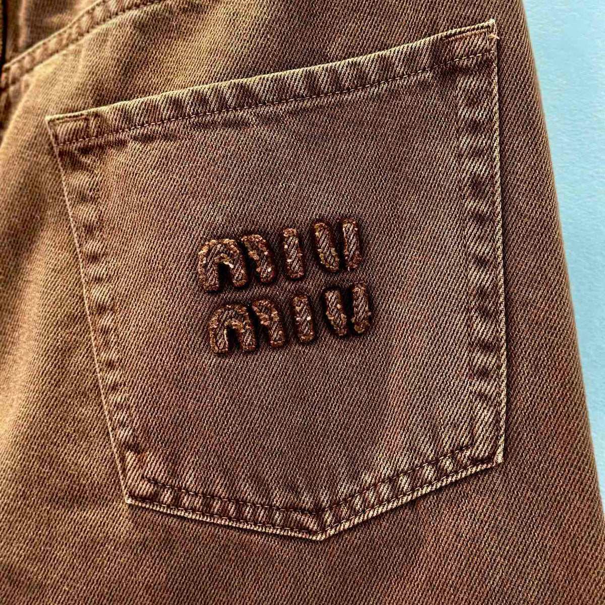 Jeans- Miu M Jeans Classic Everyday Designer Jeans