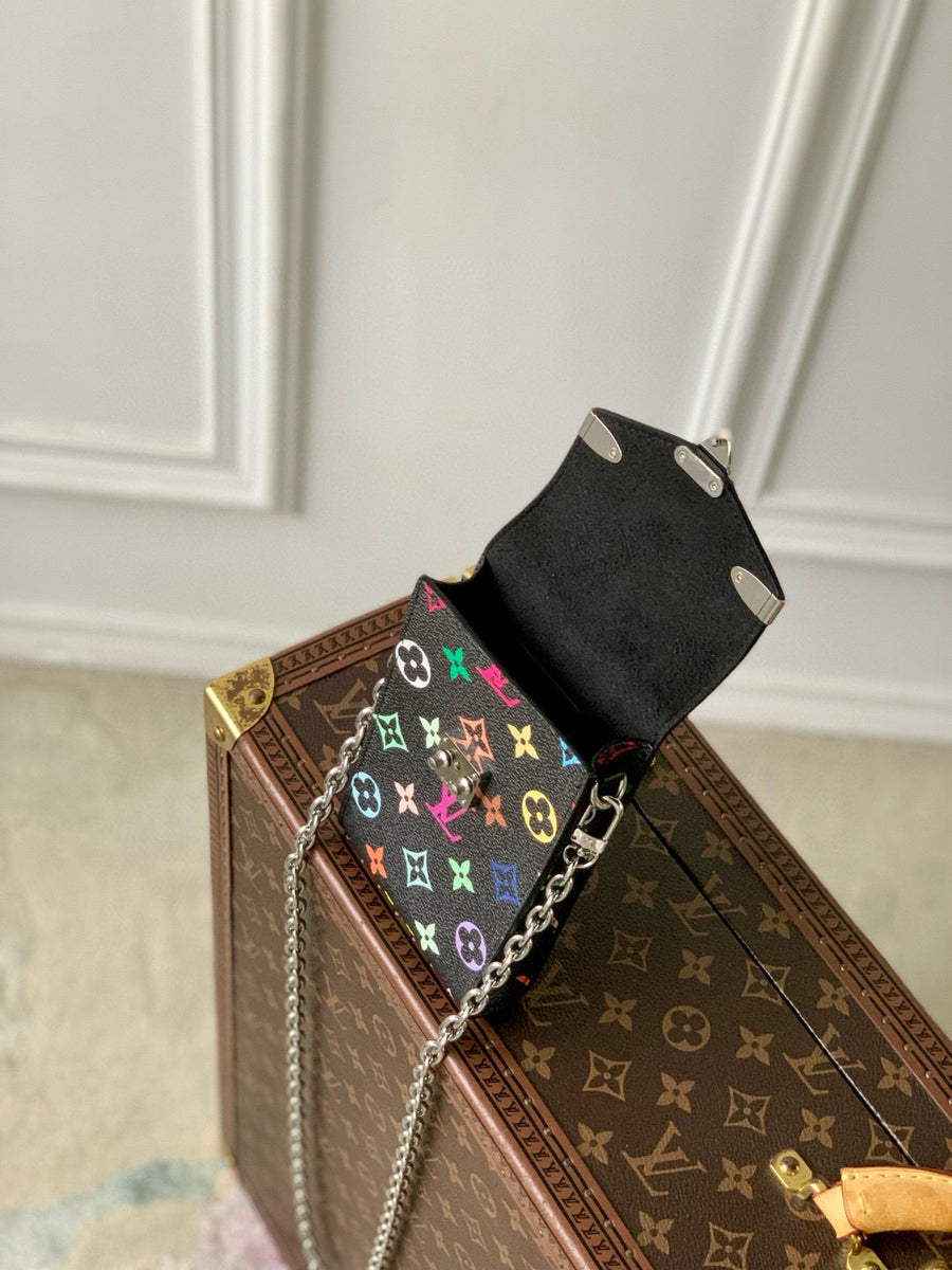 Louis Vuitton Bags- Louis Vuitton Lou x Murakami Metis Phone Pouch Elegant Everyday Designer Handbag