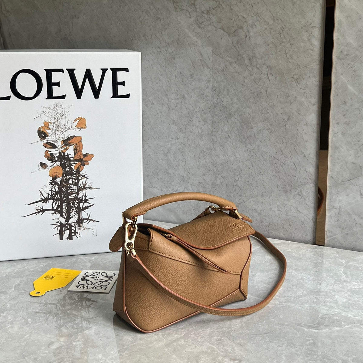 Bags- Loew Mini Puzzle Edge Bag Luxury Designer Leather Handbag