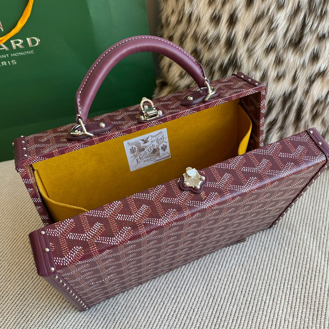 Bags- Goya Grand Hotel Trunk Bag Premium Designer Shoulder Bag