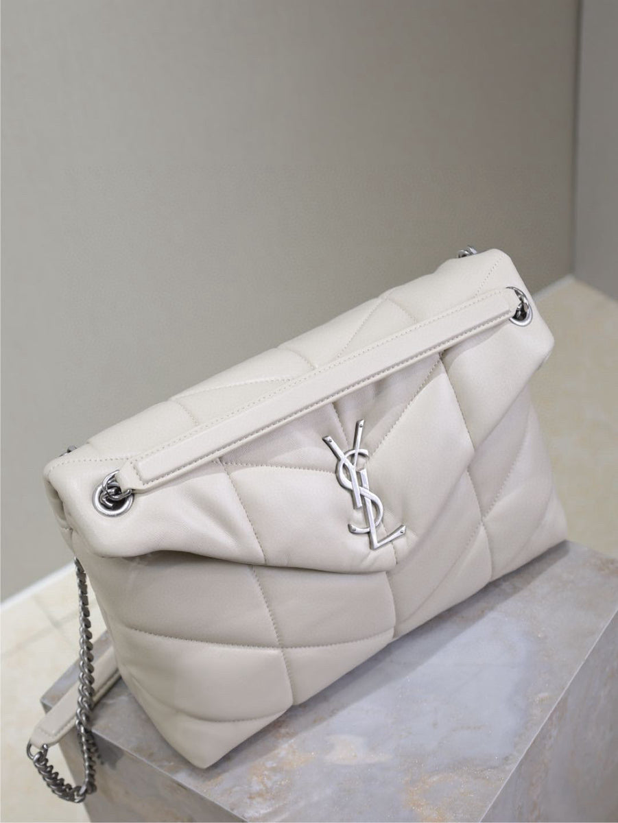 Saint Laurent Bags- Saint Laurent Loulou Medium Puffer Bag Premium Designer Shoulder Bag