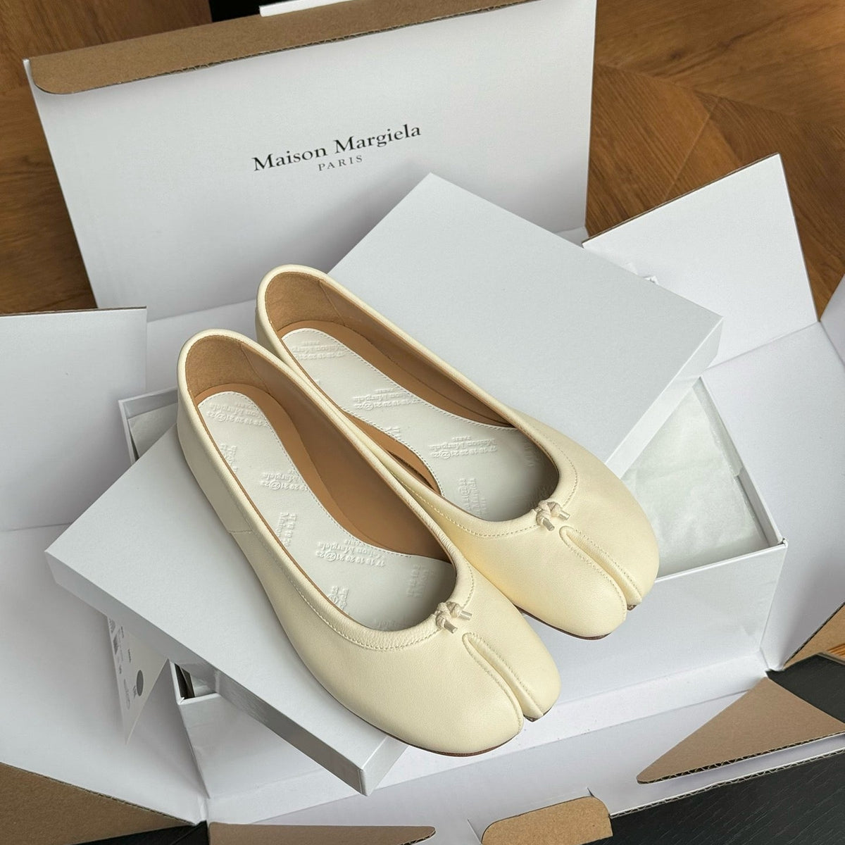 Shoes- Maison M Tabi Ballet Flats Premium Designer Casual Shoes