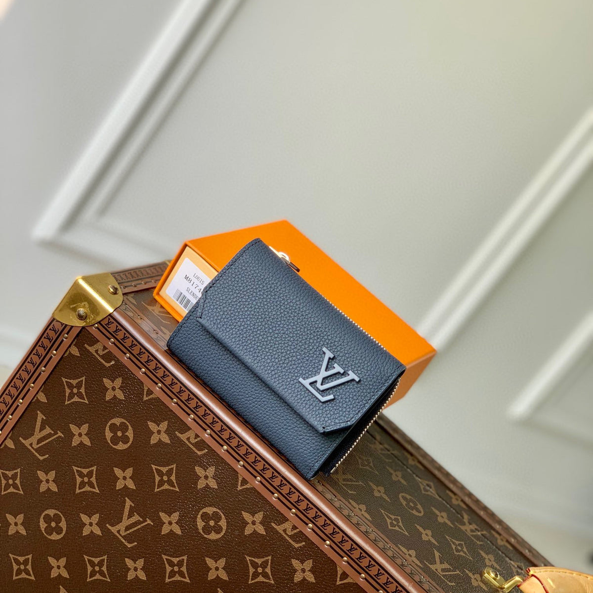 Louis Vuitton Wallets- Louis Vuitton Lou Pilot Wallet Elegant Everyday Leather Wallet