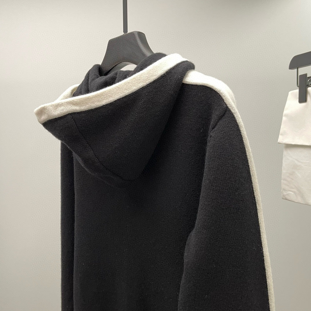 Chanel Hoodies- Chanel Zip Hoodie Premium Designer Casual Hoodie