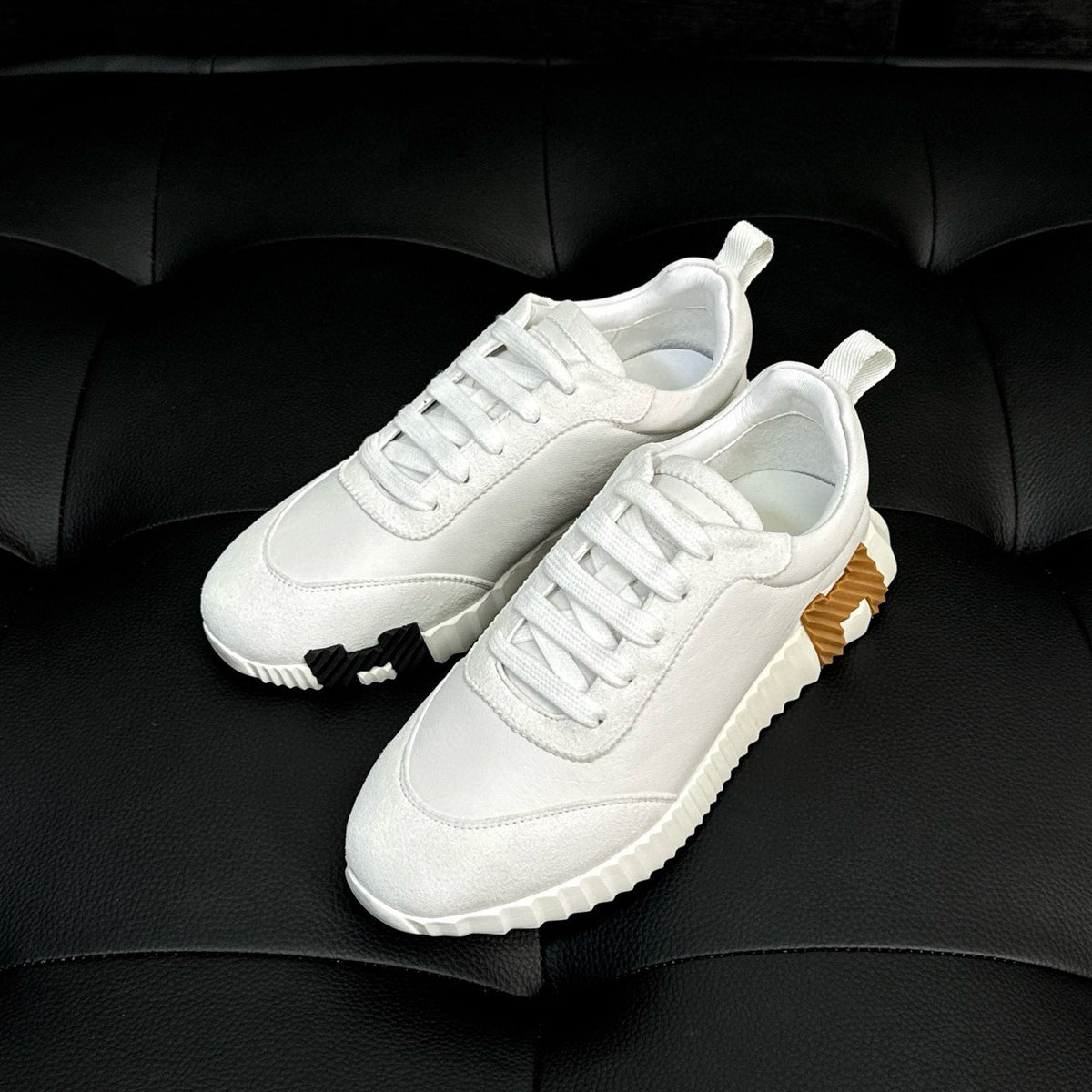 Shoes- Herm Bouncing Sneakers Luxury Lifestyle Designer Footwear