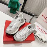 Valentino Garavani luxury shoes detail shot